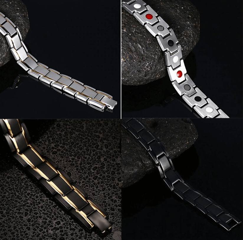 Niropi | Magnetic Health Bracelet | Stainless Steel with Energy Magnets
