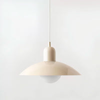 Niropi | Modern Macaron Bauhaus Pendant Light – Iron Shade