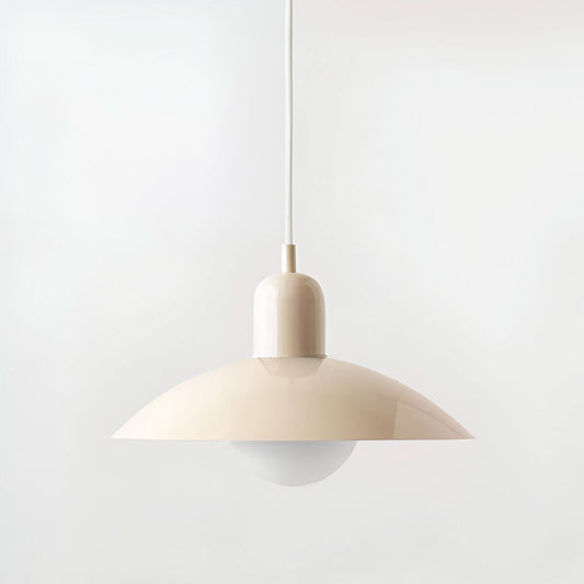 Niropi | Modern Macaron Bauhaus Pendant Light – Iron Shade