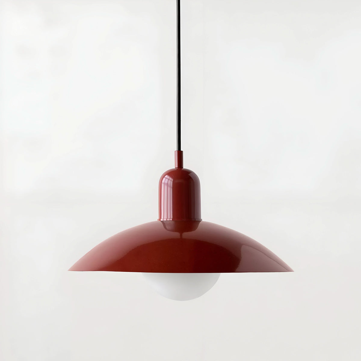 Niropi | Modern Macaron Bauhaus Pendant Light – Iron Shade