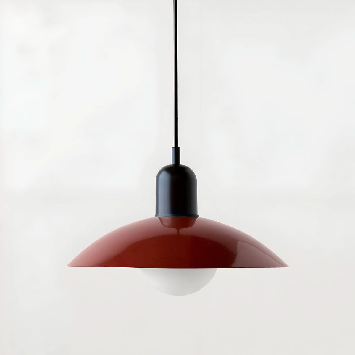 Niropi | Modern Macaron Bauhaus Pendant Light – Iron Shade