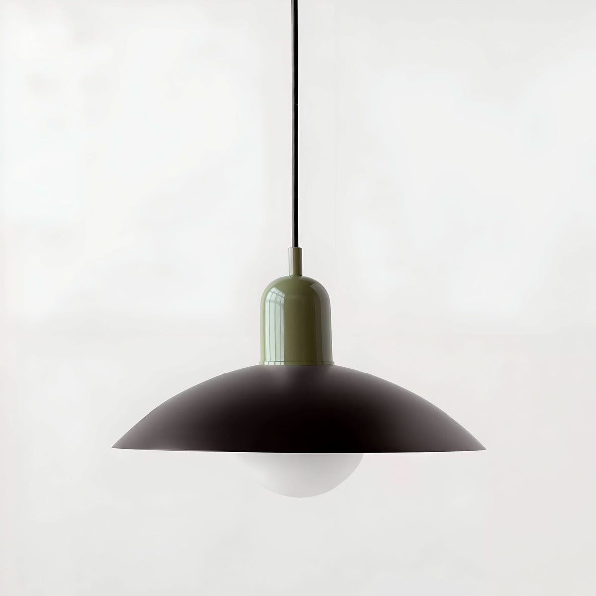 Niropi | Modern Macaron Bauhaus Pendant Light – Iron Shade