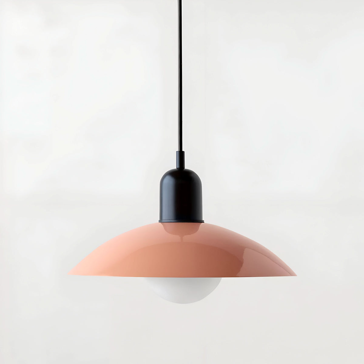 Niropi | Modern Macaron Bauhaus Pendant Light – Iron Shade