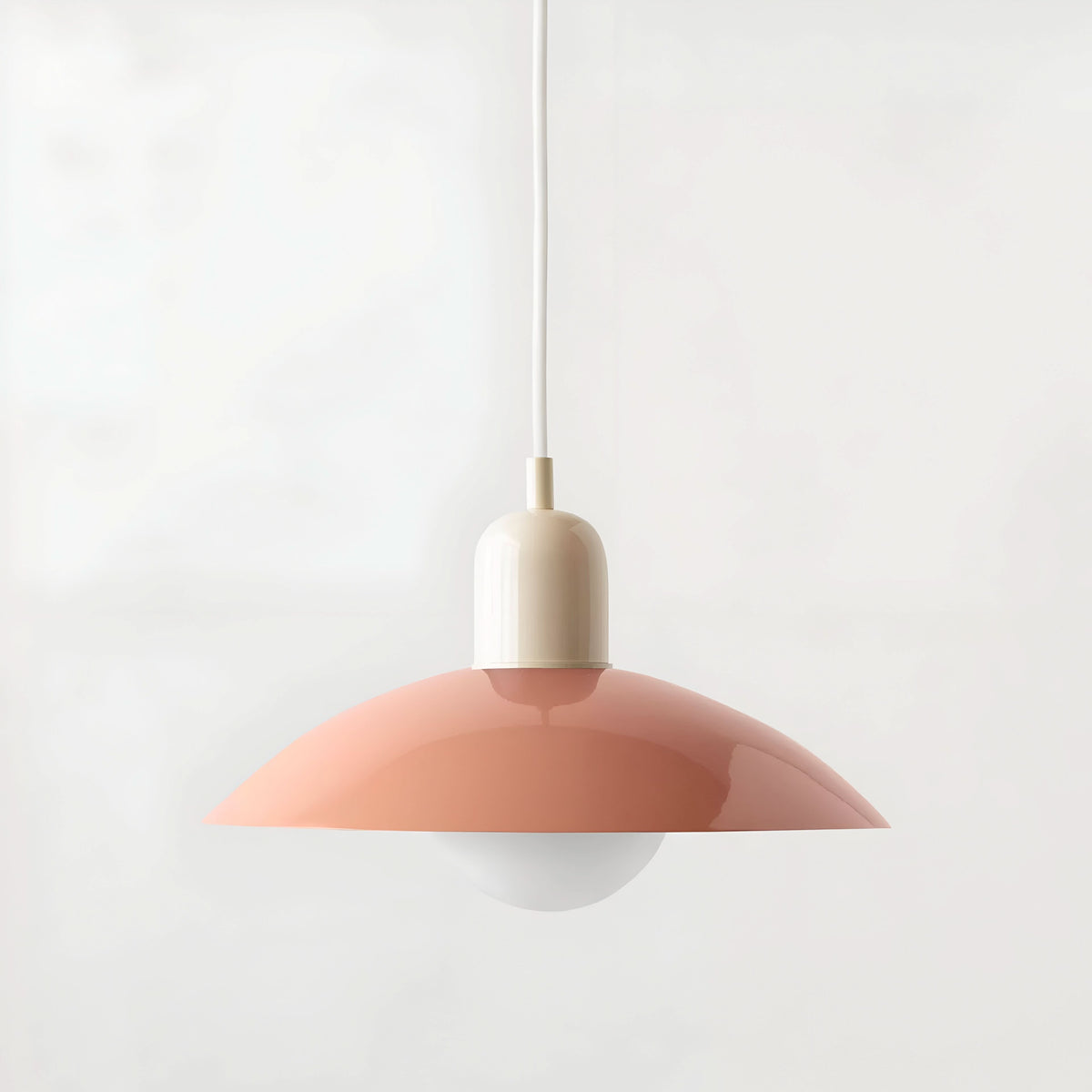 Niropi | Modern Macaron Bauhaus Pendant Light – Iron Shade