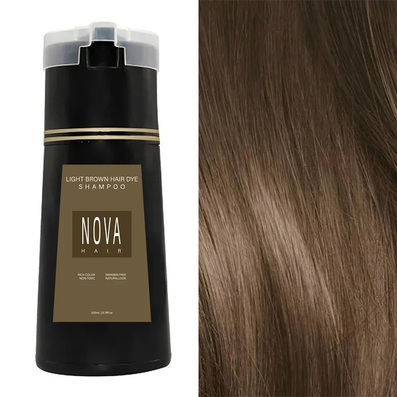 Niropi | NovaHair Instant Dye Shampoo – Quick color refresh for your hair