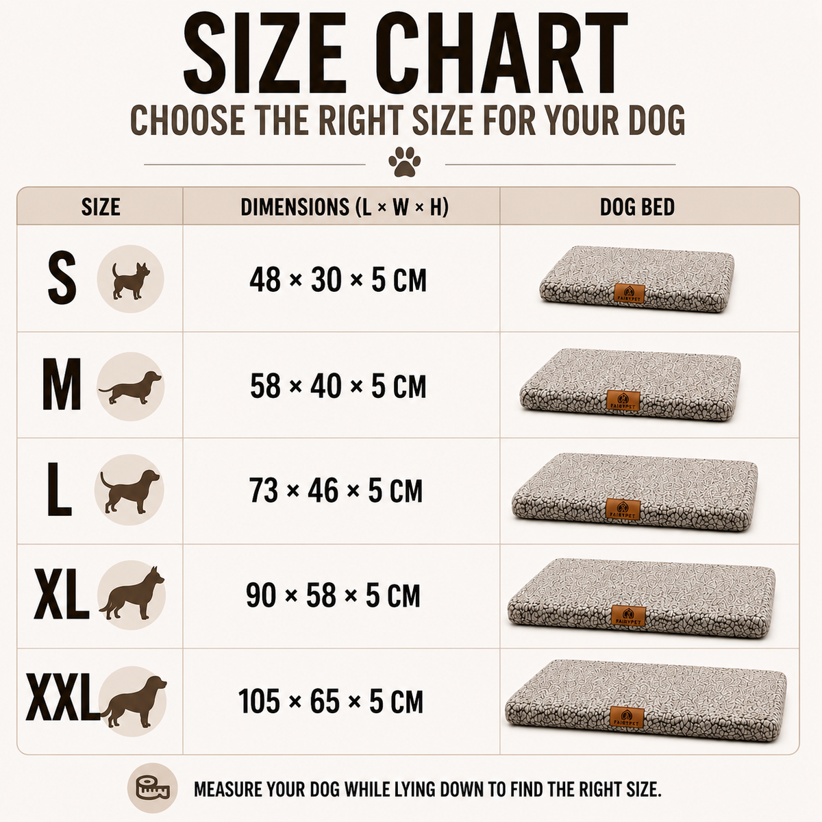 Niropi | Pawventure Flat Orthopedic Foam Dog Mat