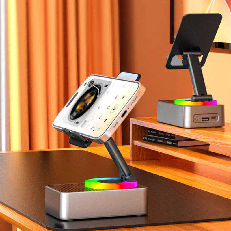 Niropi | Phone Stand with Bluetooth Audio Speaker