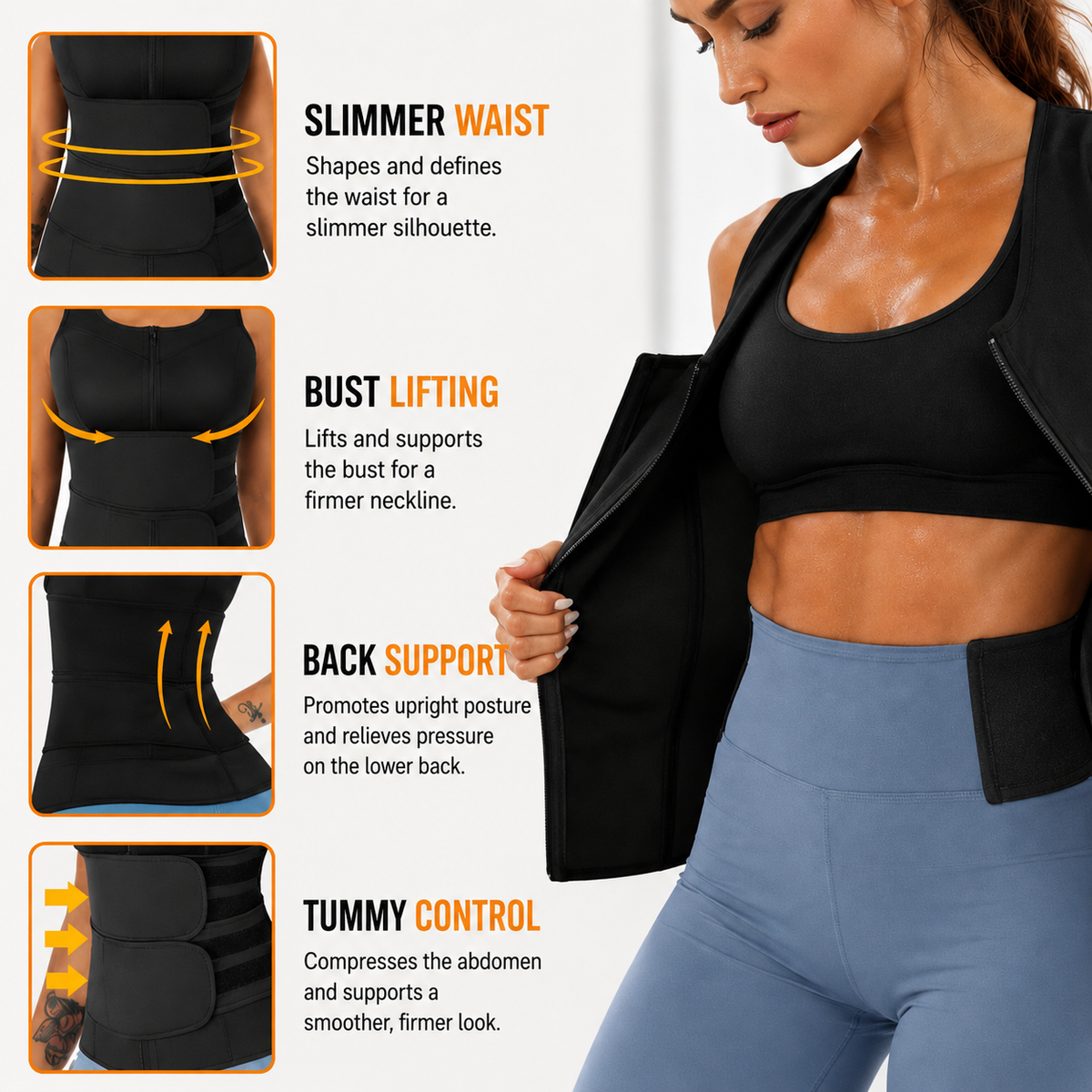 Niropi | PostuFlexor Adjustable Clavicle Posture Brace