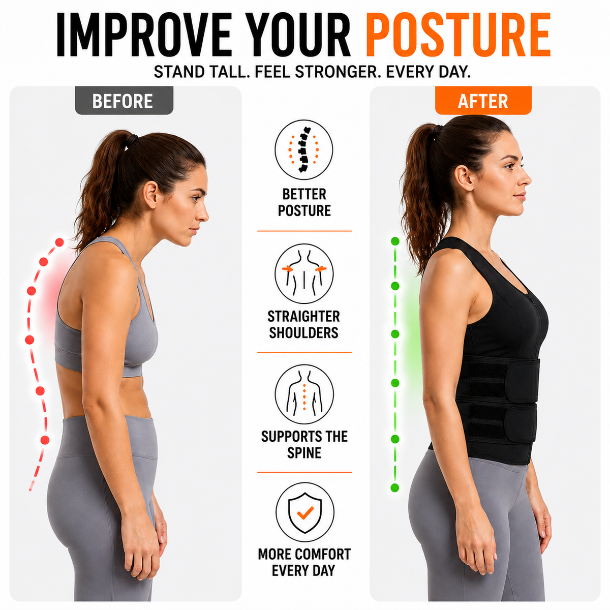 Niropi | PostuFlexor Adjustable Clavicle Posture Brace