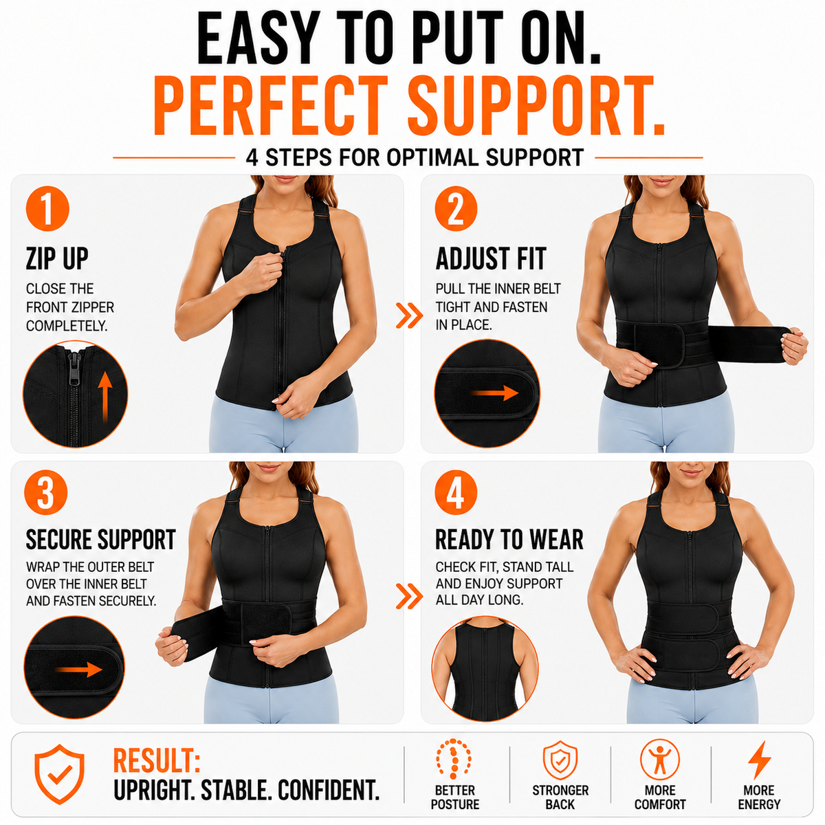 Niropi | PostuFlexor Adjustable Clavicle Posture Brace