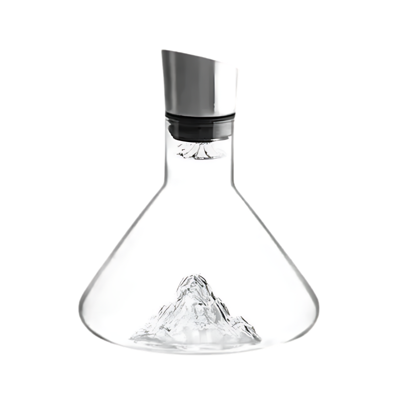 Niropi | Premium Wine Decanter | Lead-Free Crystal with Quick Aeration & Filtration for Enhanced Flavor Experience
