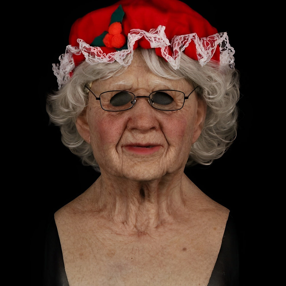 Niropi | Realistic Old Man Mask – Halloween and Cosplay Latex Mask with Movable Mouth