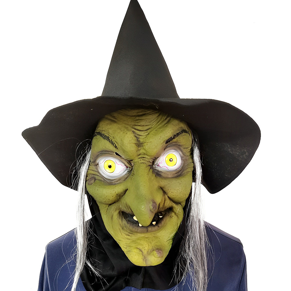 Niropi | Realistic Old Man Mask – Halloween and Cosplay Latex Mask with Movable Mouth