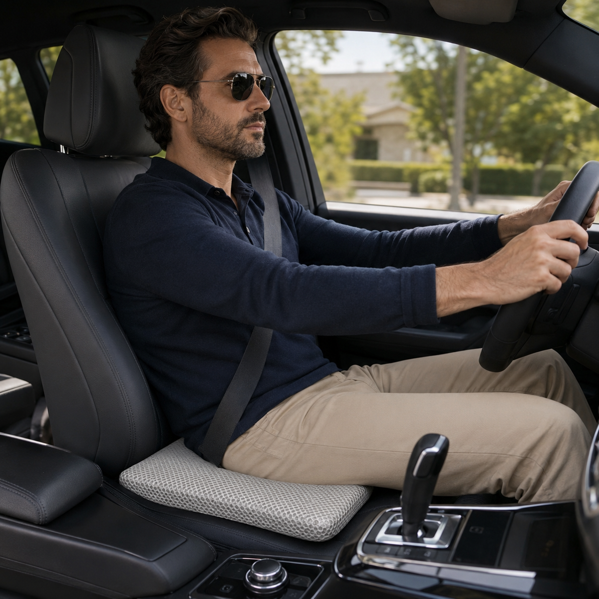 Niropi | RideLift Breathable Honeycomb Seat Cushion