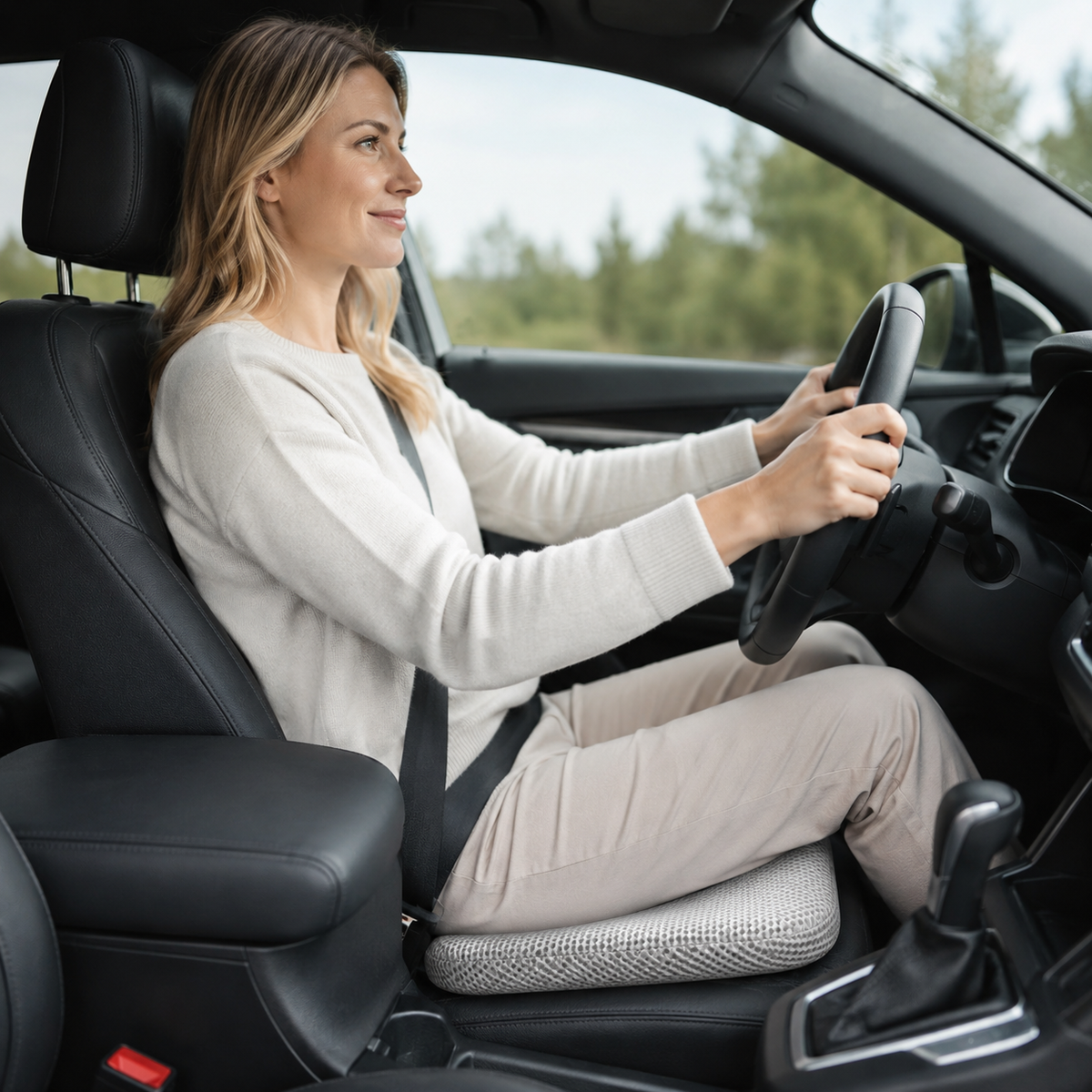 Niropi | RideLift Breathable Honeycomb Seat Cushion