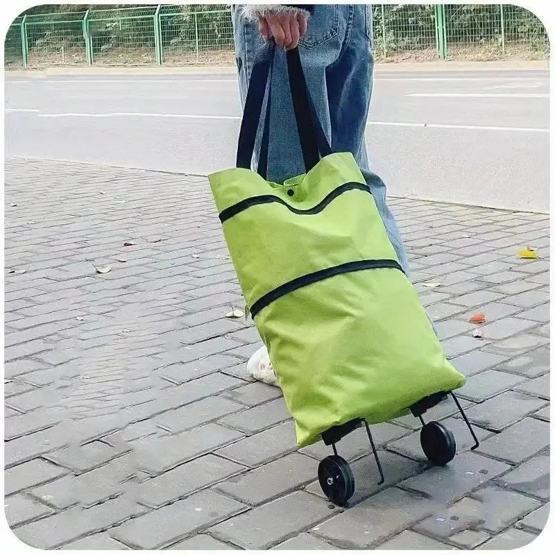 Niropi | Rollpack Foldable Wheeled Shopping Hand Cart
