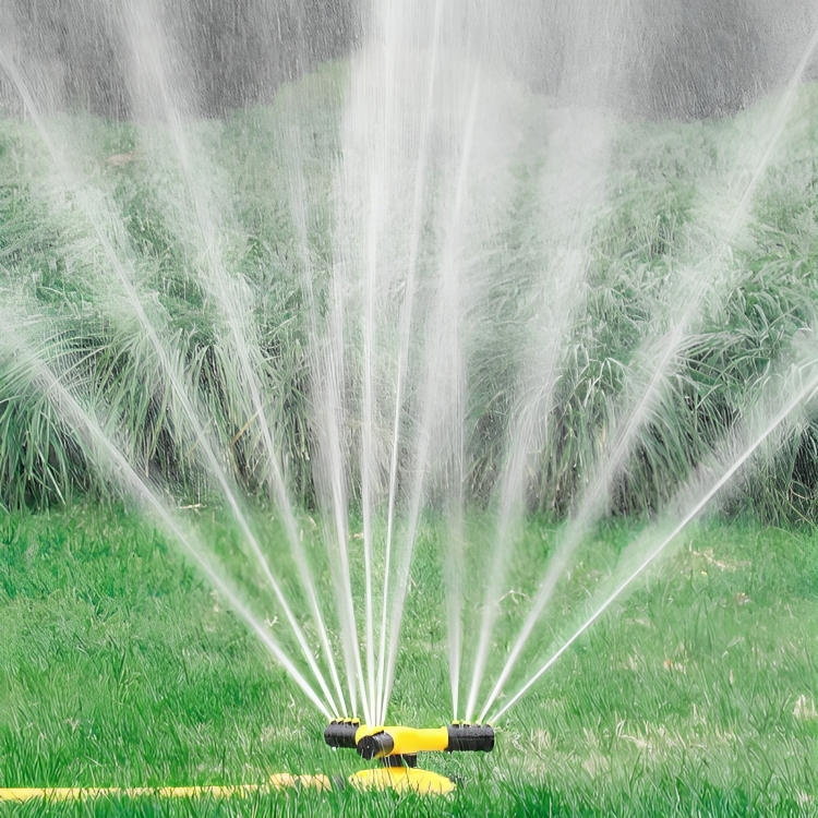 Niropi | Rotating Sprinkler for Lawn | 360° Coverage, Water-Saving Technology & Adjustable Spray for Efficient Garden Irrigation
