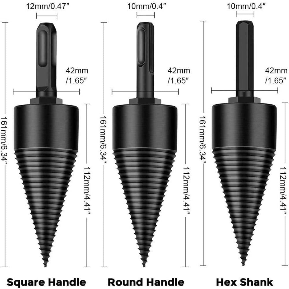 Niropi Shank Firewood Drill Bit - Works With Any Drill