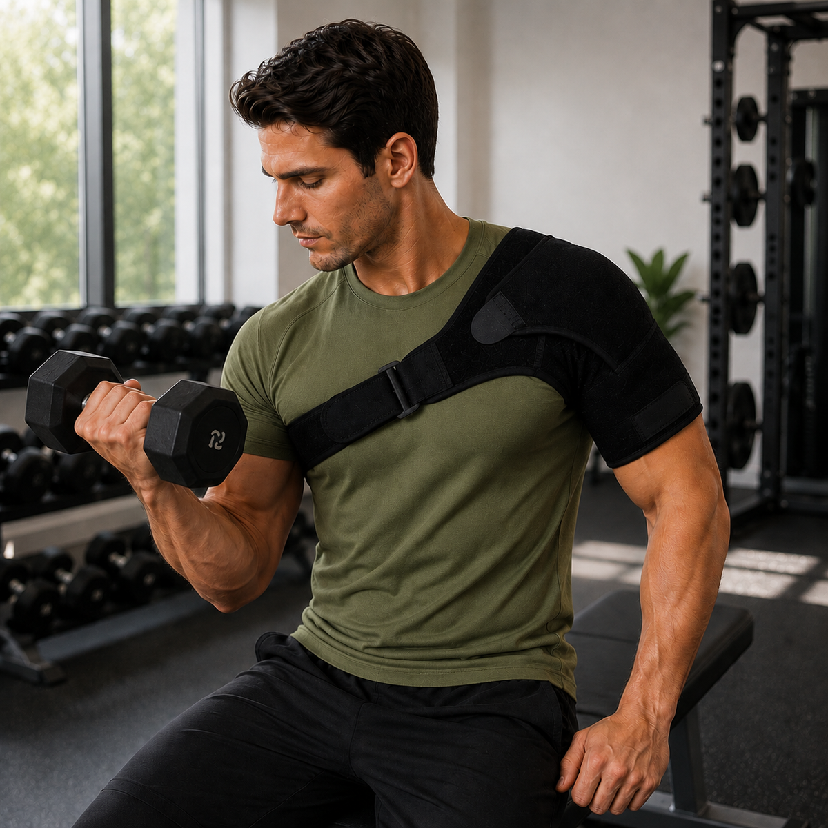 Niropi | Shouldrax Adjustable Shoulder Support Wrap