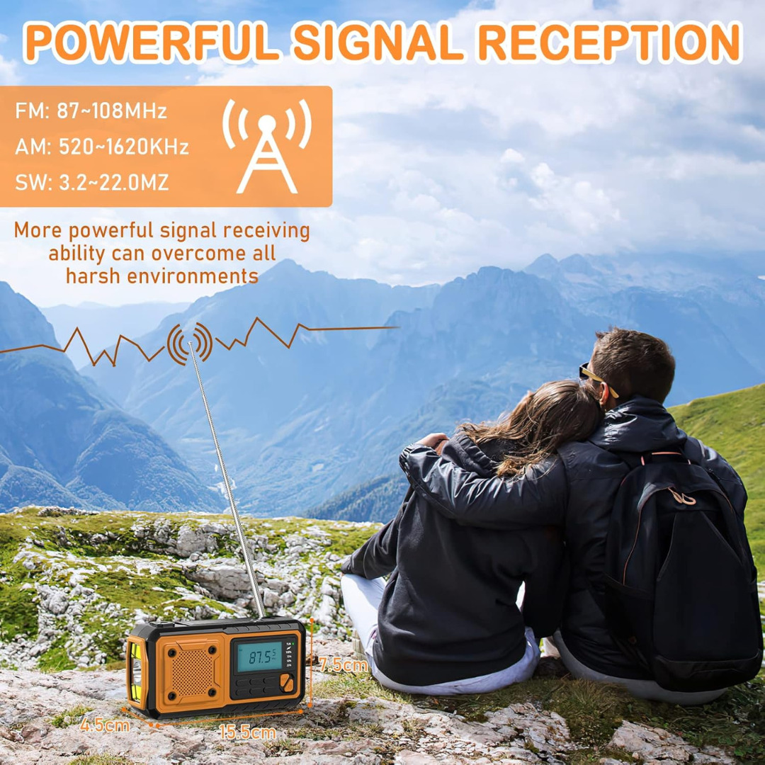 Niropi | Solavox Portable Emergency Crank Radio
