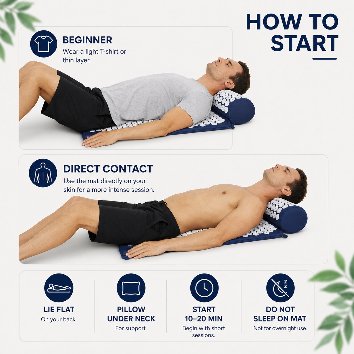 Niropi | Spikelyn Acupressure Therapy Mat Set