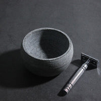 Niropi | Stoneware Shaving Bowl, for Shaving Soap & Cream