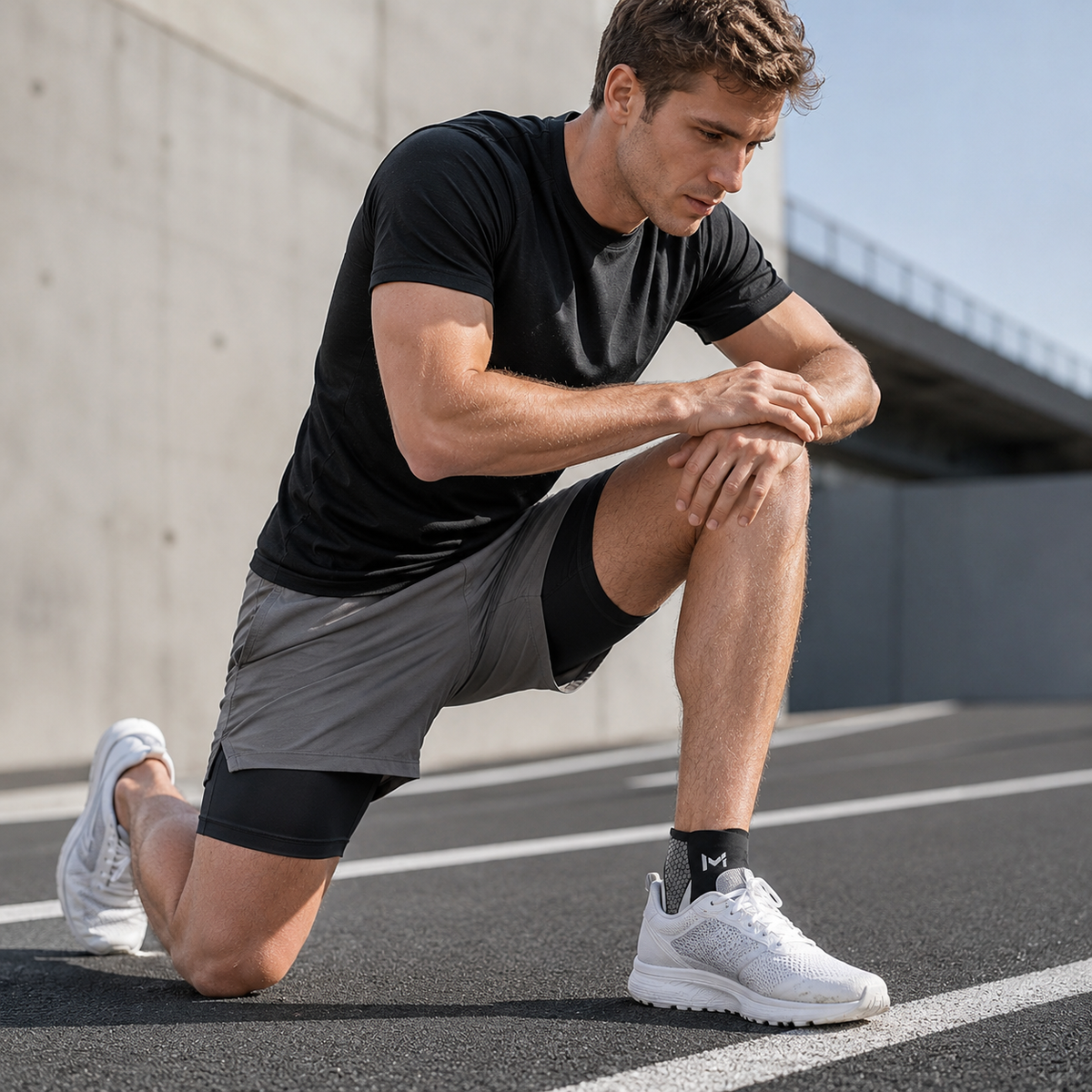 Niropi | StrideSentry Adjustable Ankle Support Sleeve