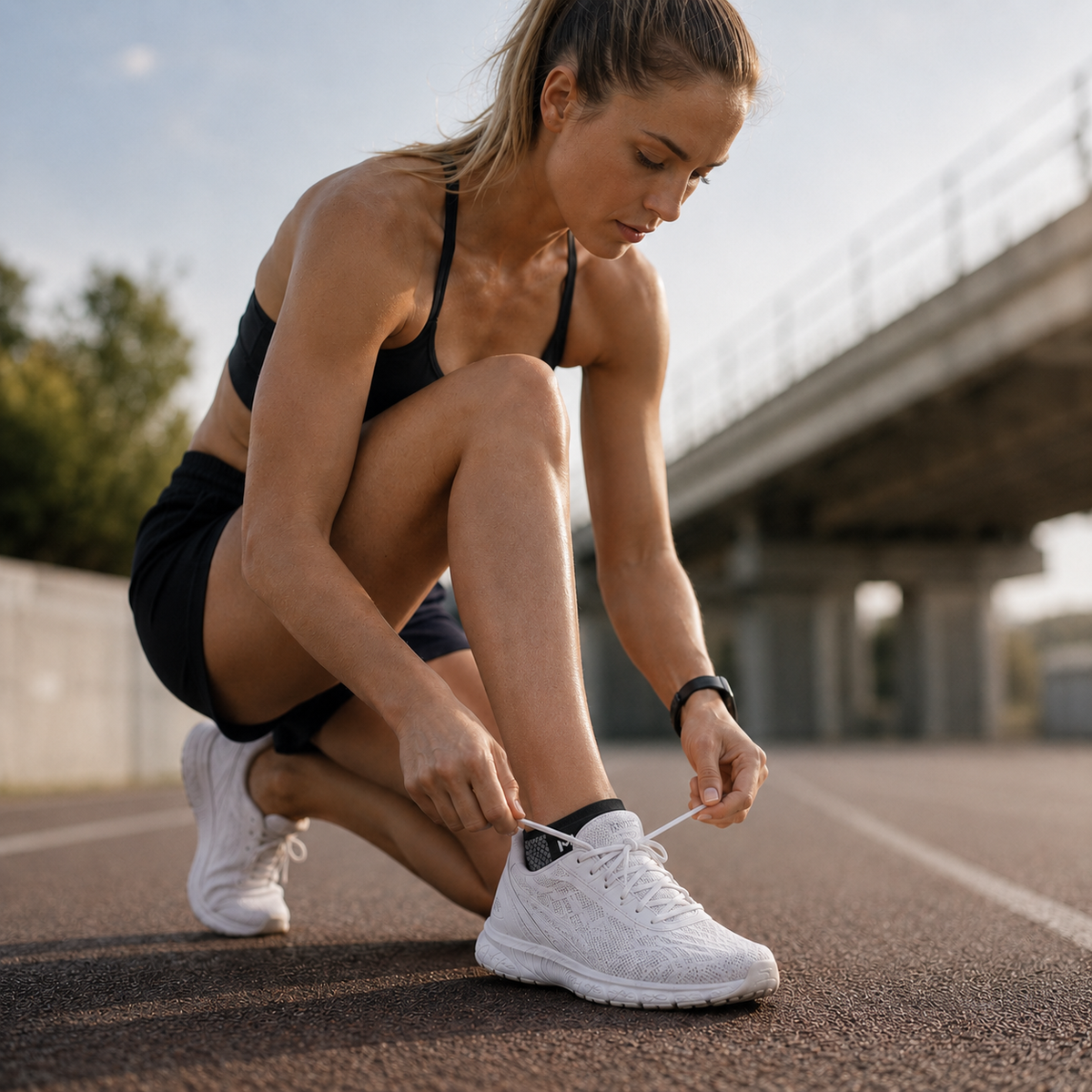 Niropi | StrideSentry Adjustable Ankle Support Sleeve