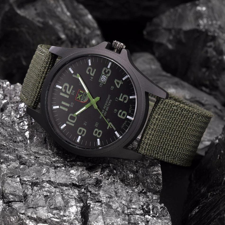 Niropi | Tactical Men's Watch AdventureTime – Waterproof and Shock Resistant with LED