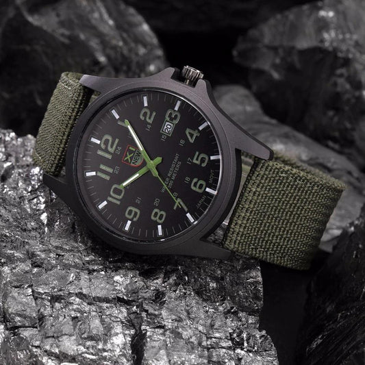 Niropi | Tactical Men's Watch AdventureTime – Waterproof and Shock Resistant with LED