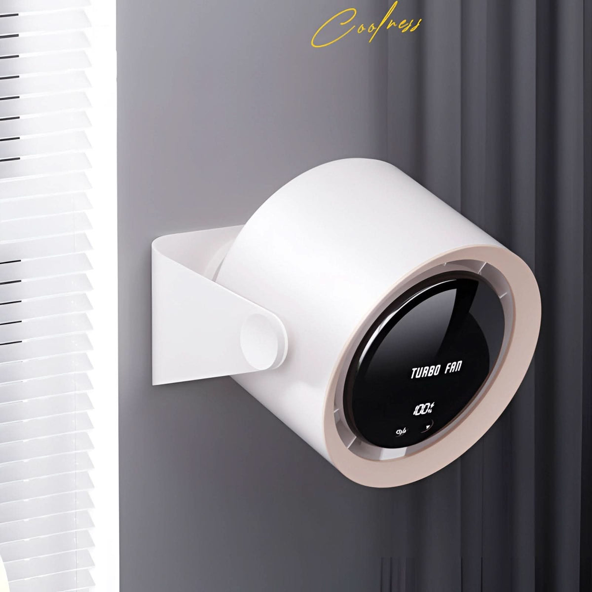 Niropi | Turbo Blade-Free Fan with LED Display Quiet Cooling