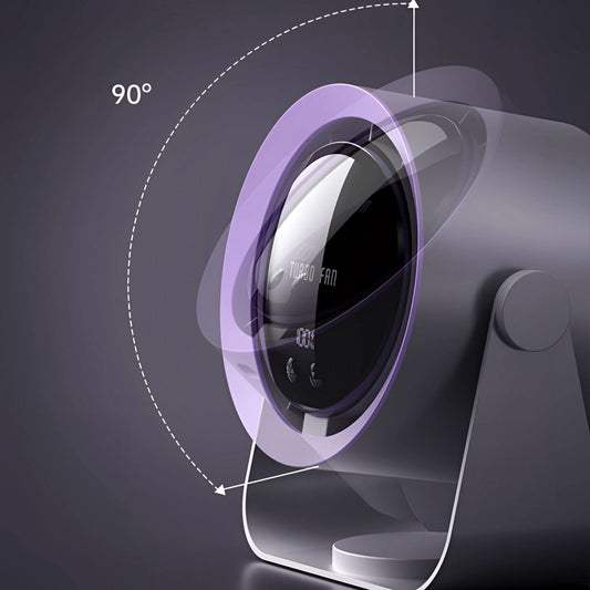 Niropi | Turbo Blade-Free Fan with LED Display Quiet Cooling