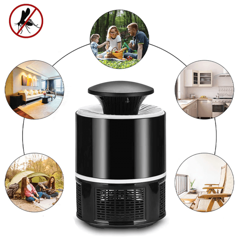 Niropi | Ultra LED Mosquito Killer Lamp – Silent Insect Trap with UV Light & USB Charging for Indoor Use