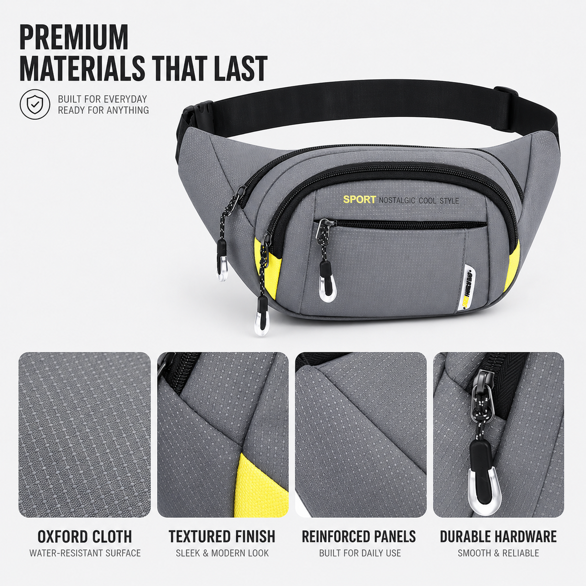 Niropi | VeltroPack Slim Waist Pack