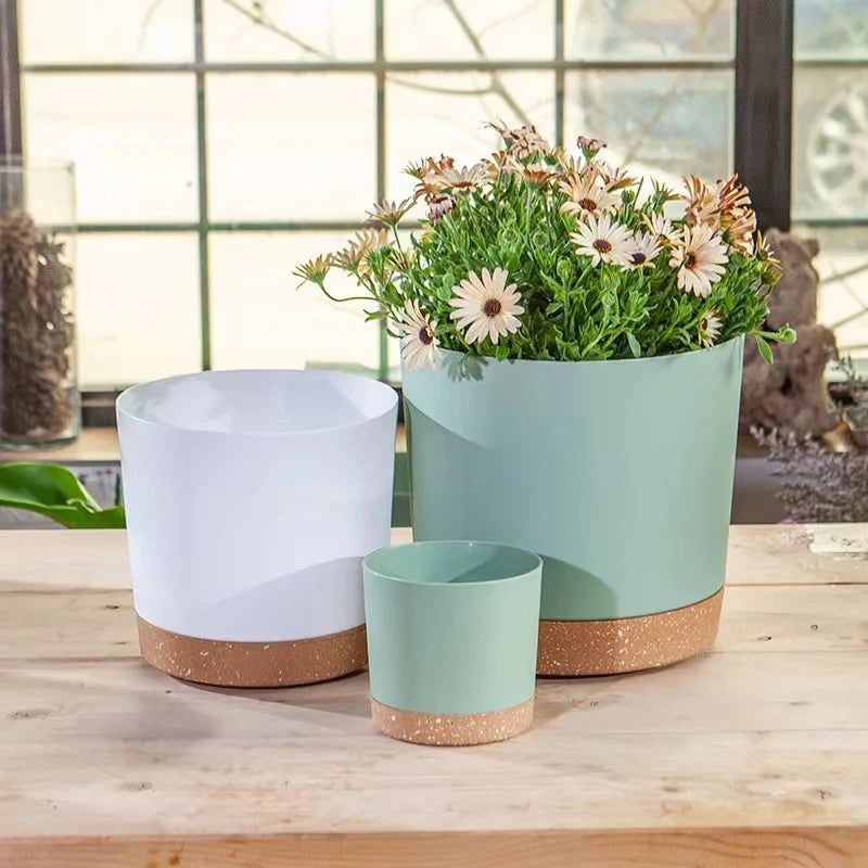 Niropi | Verdara Large Lightweight Pot With Drainage Holes