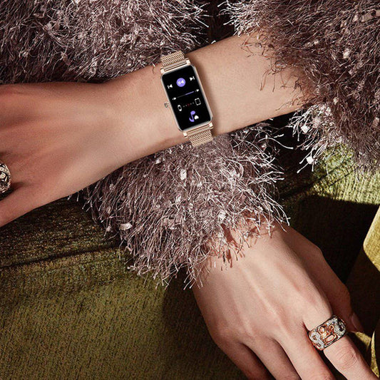 Niropi | Zelina Women’s Smartwatch – Stylish Fitness Tracker with Heart Rate, Sleep Monitor & Notifications