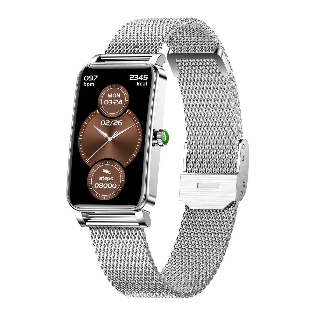 Niropi | Zelina Women’s Smartwatch – Stylish Fitness Tracker with Heart Rate, Sleep Monitor & Notifications