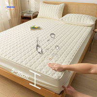 Comfortora™ Mattress Protector | Waterproof, Antibacterial, and Breathable