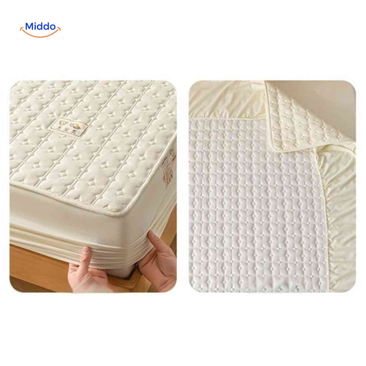 Comfortora™ Mattress Protector | Waterproof, Antibacterial, and Breathable