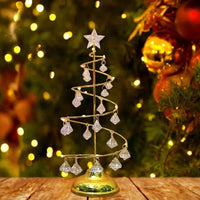 Contemporary LED Christmas Tree with Warm Glow