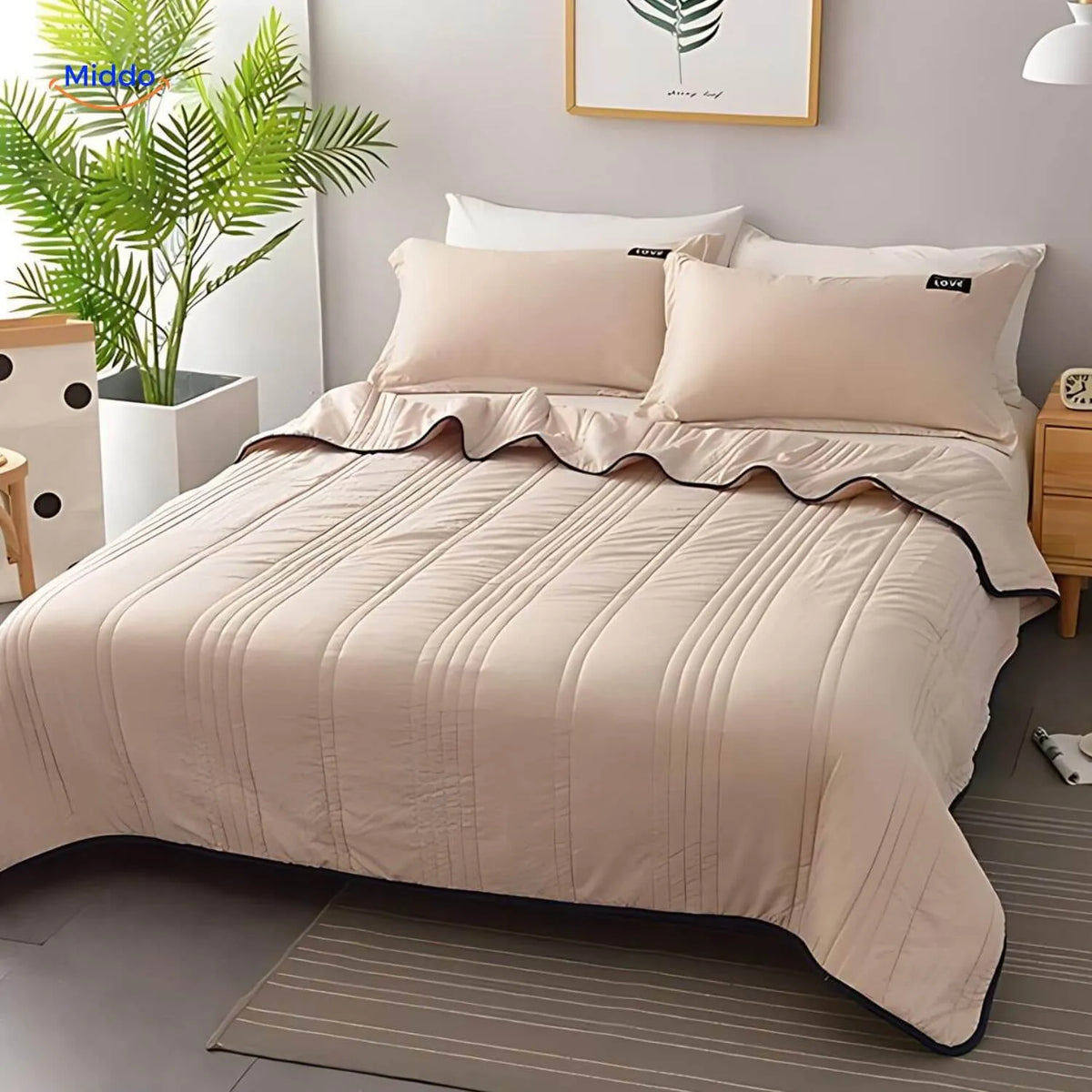 Coolwave™ Cooling Blanket | Breathable and Lightweight for Stylish Summer Comfort!