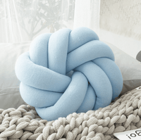 Cotton Knot Ball Pillow