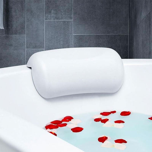 CozySoak Ergonomic Bath Pillow – Quick-Dry Support