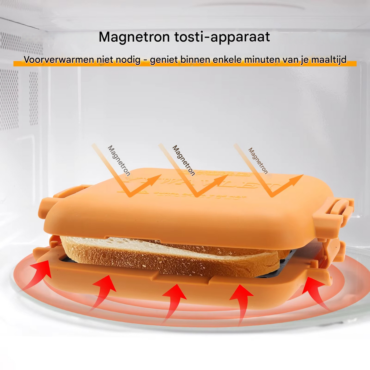 CrispyChef™ | Ready in 3 minutes, without stuck food residues