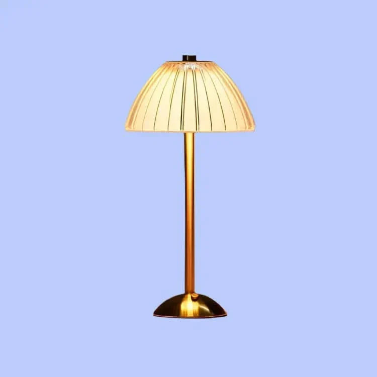 Crystal Rechargeable LED Cordless Table Lamp
