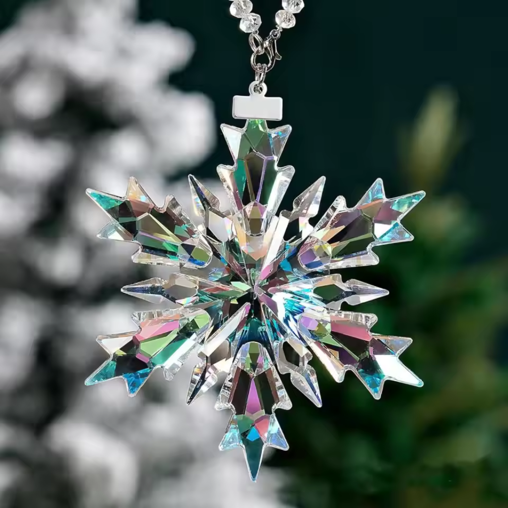 Crystal Snowflake Ornament