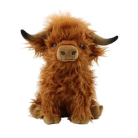 Cuddly Highland Cow Plush Toy – Soft and Lovable Companion