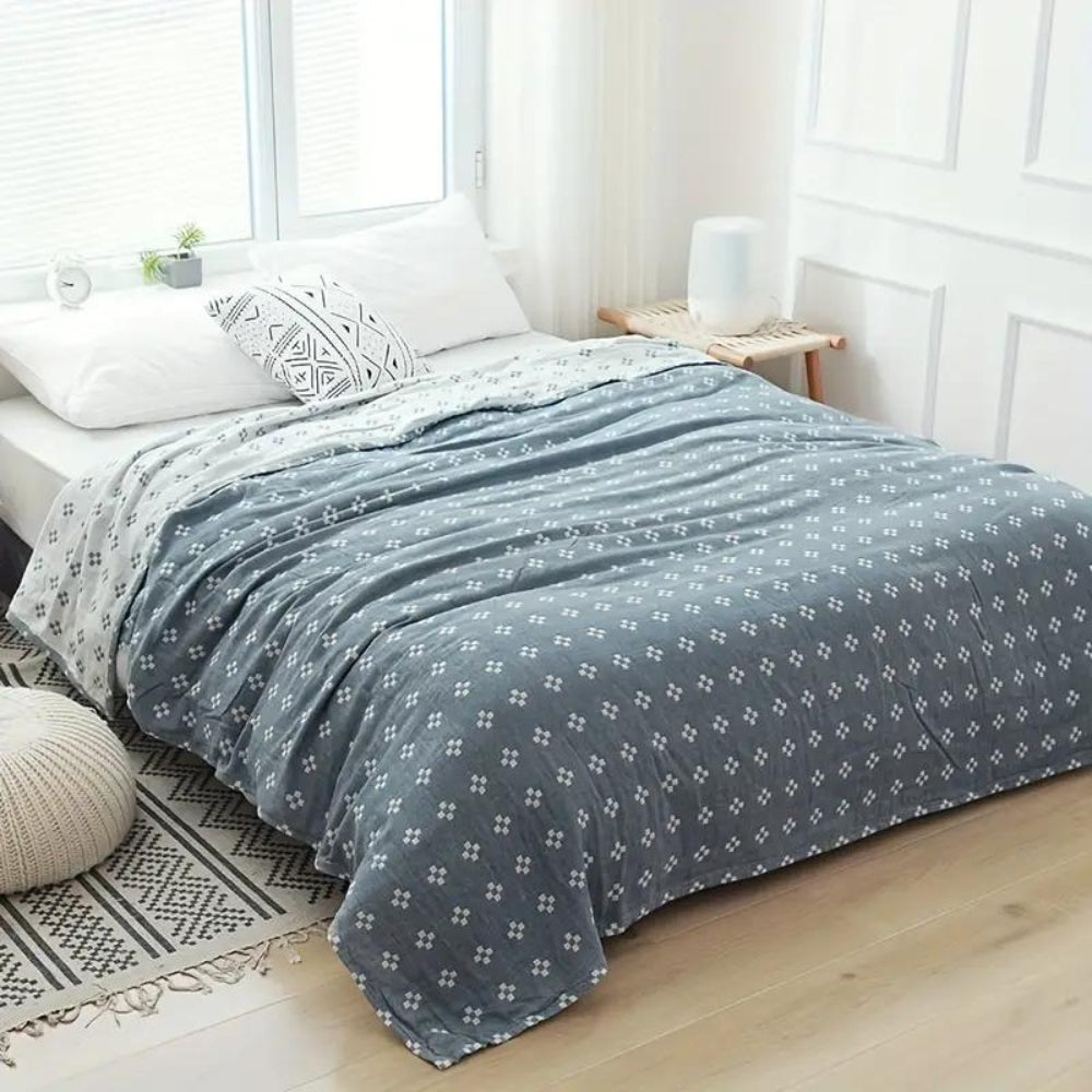 Diamond Dot Comfort Cotton Blanket