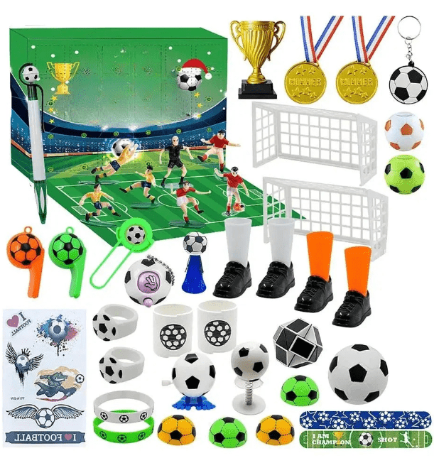 DIY Football 24-Day Advent Calendar for Kids