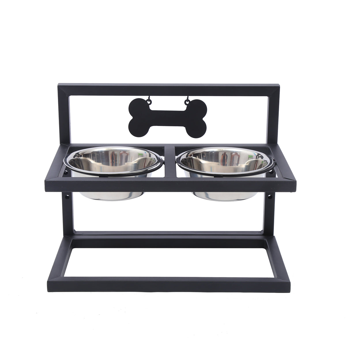 Elevated Dog Food Station - Stylish and Functional